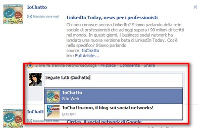 Commenti Facebook