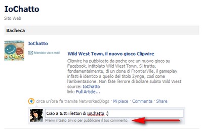 Facebook: ora i commenti si inseriscono premendo il pulsante Invio