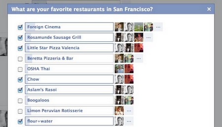 Rimossi Sondaggi Facebook
