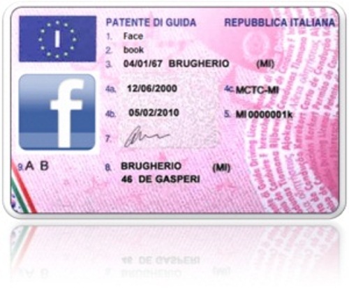 La patente su Facebook