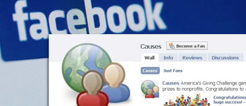 Facebook Cause, una applicazione in declino?