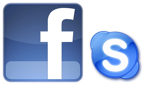 Facebook e Skype