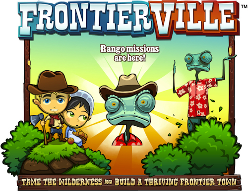 FrontierVille, Zynga promuove Rango