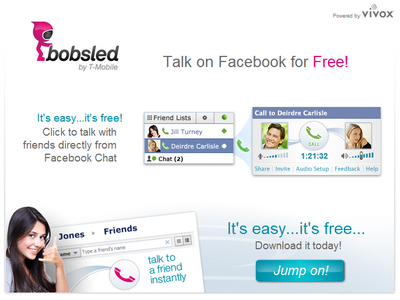 Bobsled: ora T-Mobile permette di eseguire chiamate vocali gratuite su Facebook