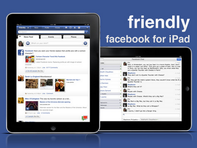 L'applicazione non ufficiale di Facebook per iPad raggiunge i 3 milioni di utenti attivi mensilmente