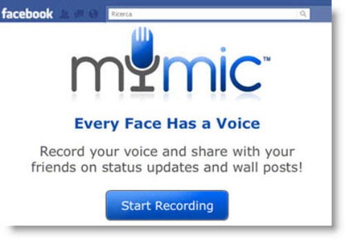 Messaggi vocali su Facebook