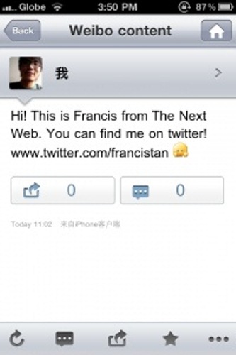 Sina Weibo