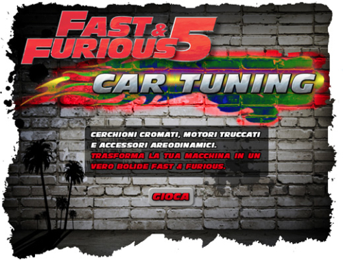 Fast & Furious 5, pimpa la tua macchina con l'app ufficiale di Facebook