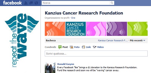 facebook contro il cancro