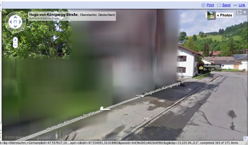 Google: niente Street View in Germania