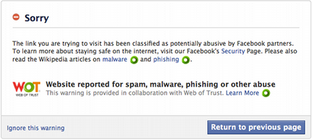 Facebook Web Of Trust