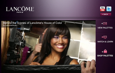 House of Color: l'app per Facebook targata Lancome che consente di truccare le foto
