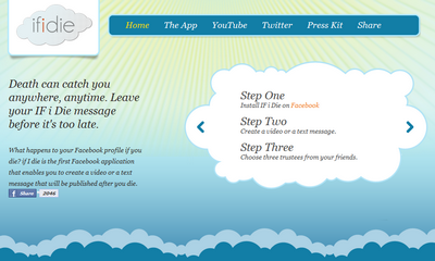 IfIDie, l'applicazione per Facebook che consente di lasciare un messaggio video da guardare dopo la morte