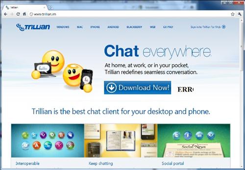 Trillian 5, competitor di MSN