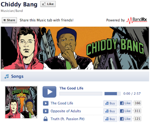 BandRX, crea una pagina Facebook per il tuo gruppo musicale