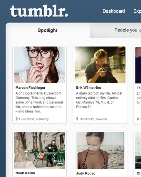 Tumblr presenta Spotlight