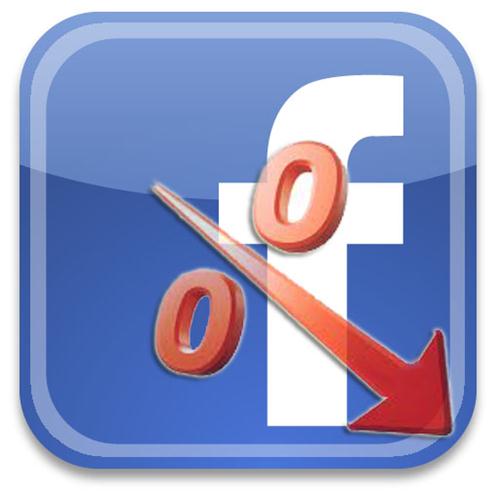 Facebook smentisce il calo