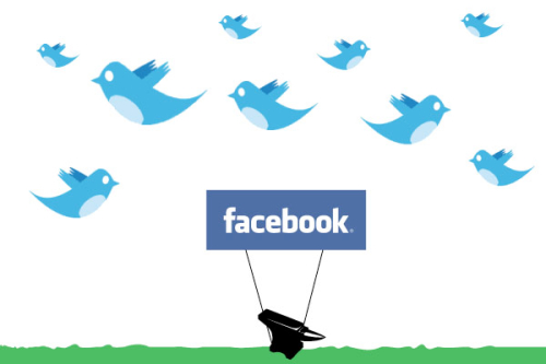 Facebook e Twitter banditi su radio e TV francesi