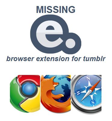 Nuova dashboard Tumblr e primi bug con Missing e