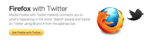 Twitter si integra con Firefox, rilasciata una versione speciale del browser