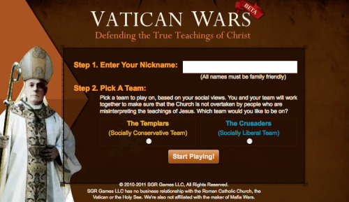 Vatican Wars, la guerra del Vaticano