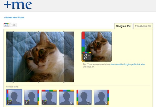 Google+: come creare un avatar personalizzato 