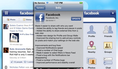 Facebook iPhone