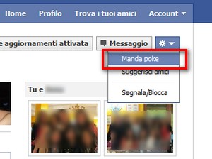 Facebook: nascosto il pulsante Poke 