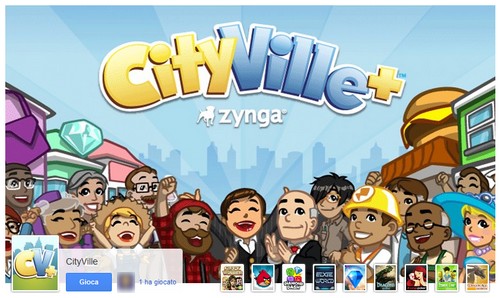 CityVille Google+