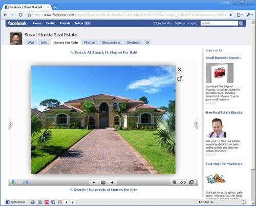 Cercare casa con Facebook