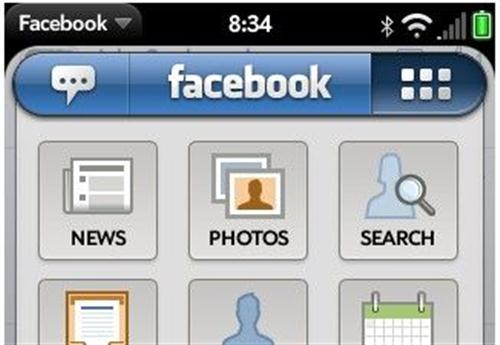Facebook on WebOS