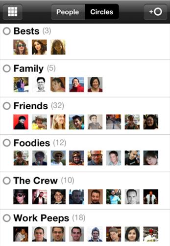 Google plus su iPhone