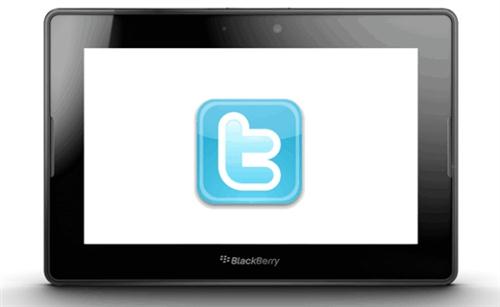 Twitter su PlayBook