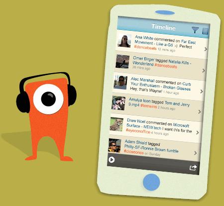 Eye-C per la ricerca di musica e video su Facebook e YouTube con il tuo smartphone