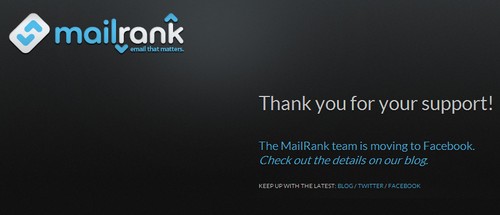 Facebook ha acquisito MailRank