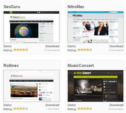 temi per wordpress e blogspot