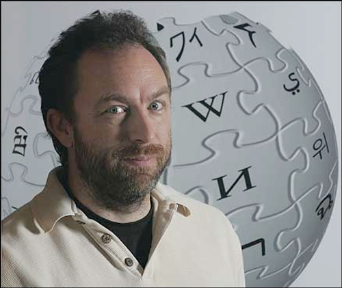 Wikipedia, come rimuovere la faccia di Jimmy Wales dalle pagine