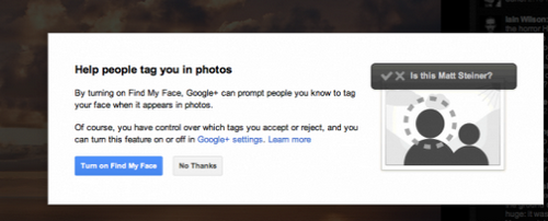 Google+: in arrivo il riconoscimento facciale 