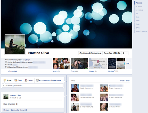 Timeline Facebook