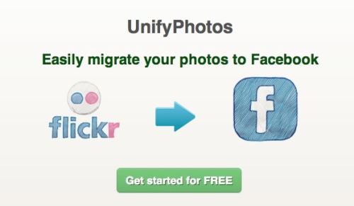 UnifyPhotos, trasferire foto da Flickr a Facebook