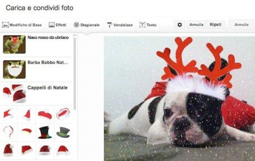 Google Plus Creative Kit, aggiungi effetti speciali natalizi alle tue foto