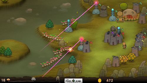 PixelJunk Monsters ora giocabile su Facebook