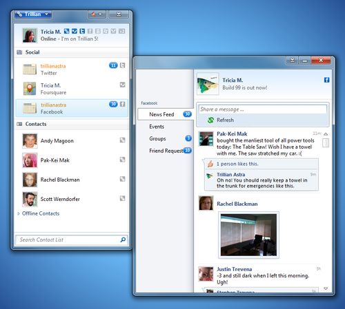 Trillian 5.1 per gestire i Social Network e chiacchierare con Skype
