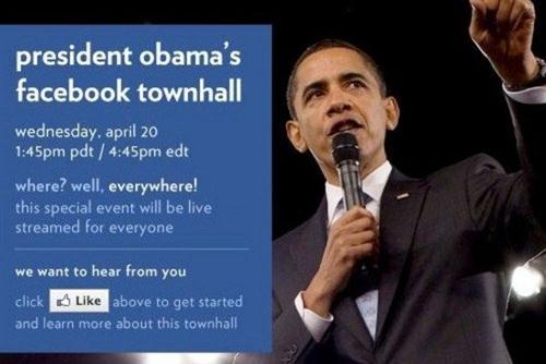 Obama su Facebook