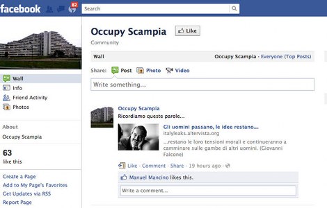 Una rivolta su Twitter contro la camorra: #occupyscampia