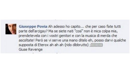 Povia Facebook