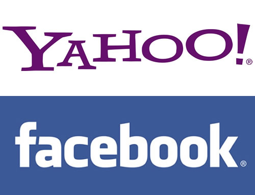 Yahoo Facebook accordo search
