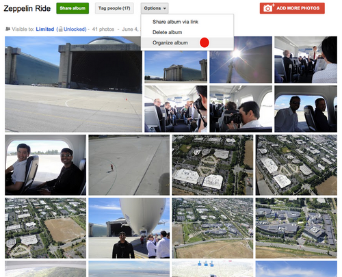 Google+ album foto