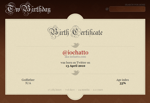 TwBirthday, scoprire quando è stato creato uno specifico account su Twitter 