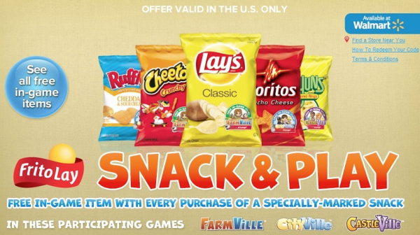 Zynga stringe un accordo con Frito-Lay